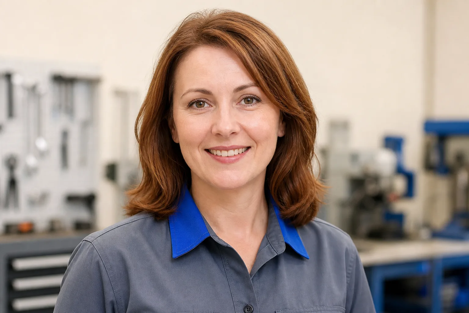 Portrait of Elena Vaughn, Engine and Drivetrain Specialist at leptocephal, 400x400